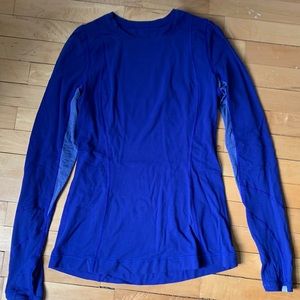 Lululemon long sleeve shirt size 8